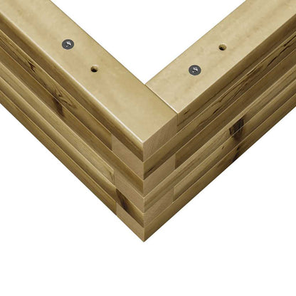 vidaXL Pflanzkübel 70x70x23 cm Kiefernholz Imprägniert