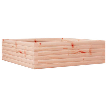 vidaXL Pflanzkübel 80x80x23 cm Massivholz Douglasie