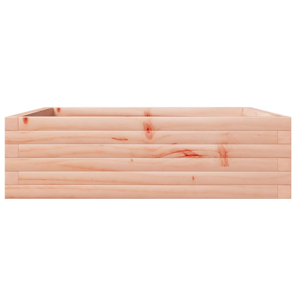 vidaXL Pflanzkübel 80x80x23 cm Massivholz Douglasie