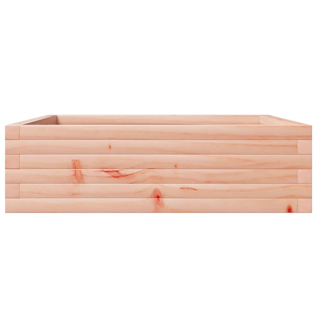 vidaXL Pflanzkübel 80x80x23 cm Massivholz Douglasie