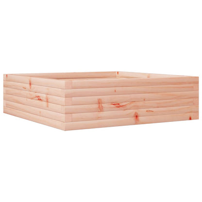 vidaXL Pflanzkübel 80x80x23 cm Massivholz Douglasie