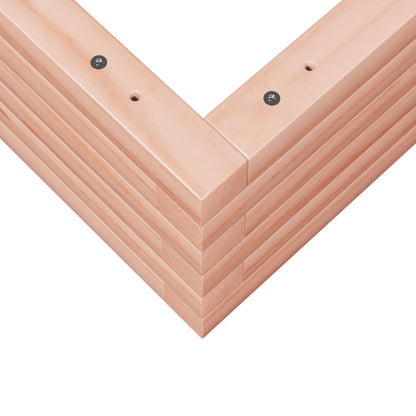 vidaXL Pflanzkübel 80x80x23 cm Massivholz Douglasie