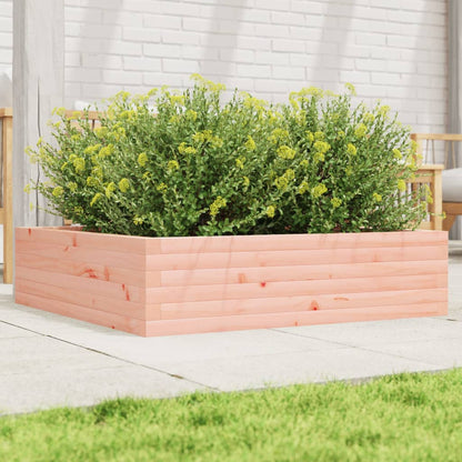 vidaXL Pflanzkübel 90x90x23 cm Massivholz Douglasie