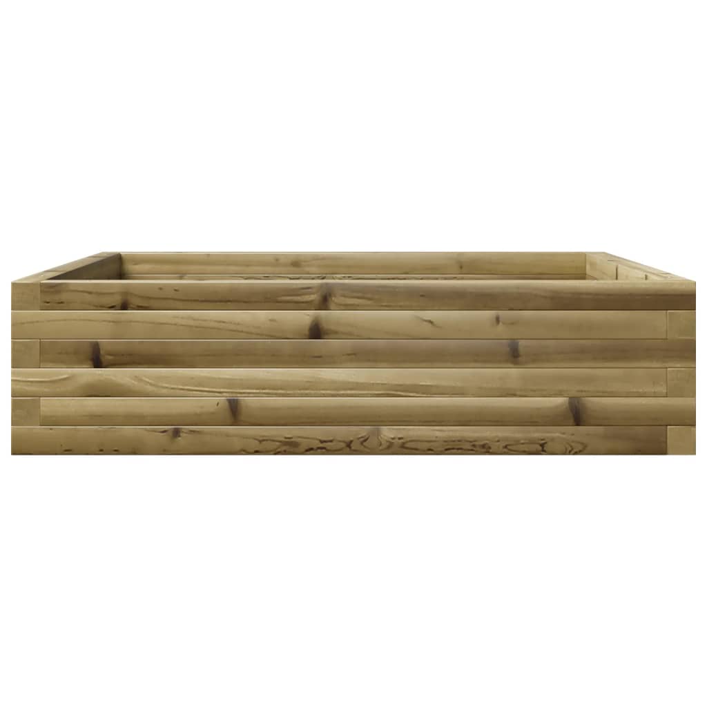 vidaXL Pflanzkübel 90x90x23 cm Kiefernholz Imprägniert