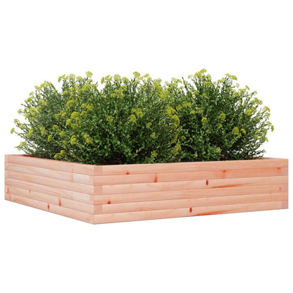 vidaXL Pflanzkübel 100x100x23 cm Massivholz Douglasie