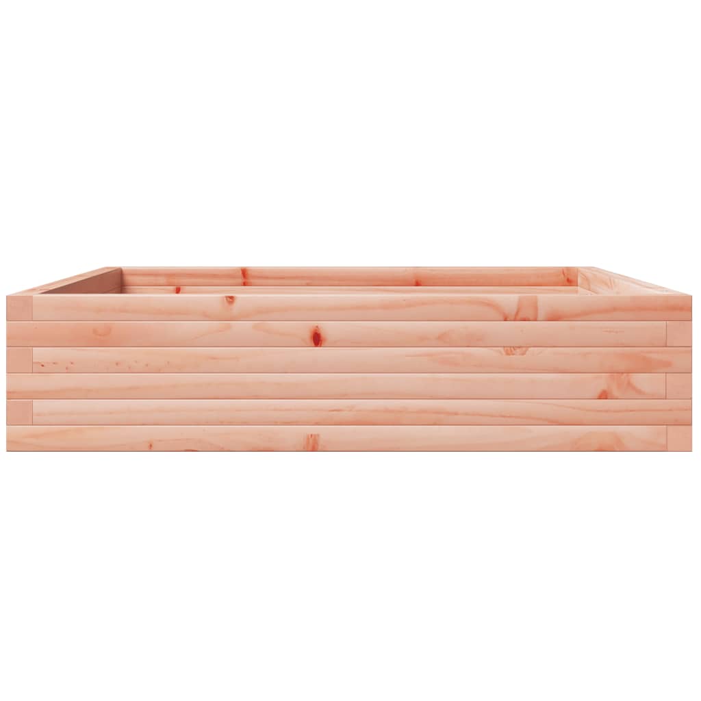 vidaXL Pflanzkübel 100x100x23 cm Massivholz Douglasie