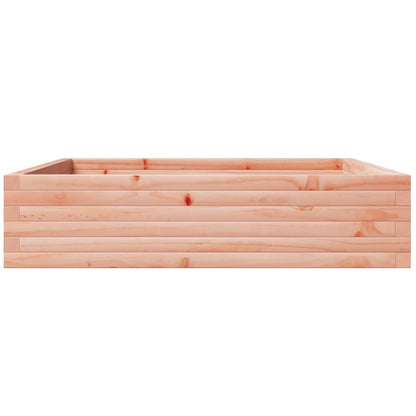 vidaXL Pflanzkübel 100x100x23 cm Massivholz Douglasie