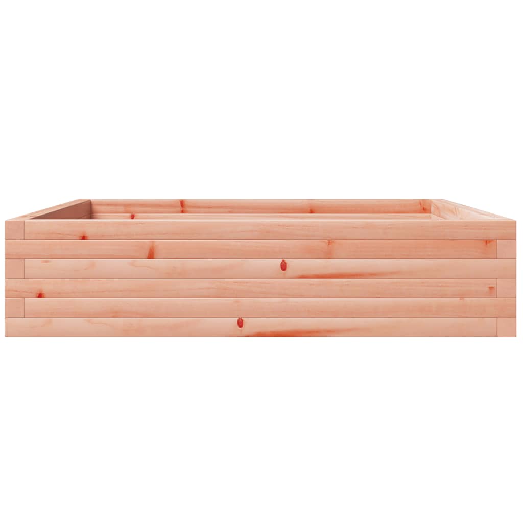 vidaXL Pflanzkübel 100x100x23 cm Massivholz Douglasie