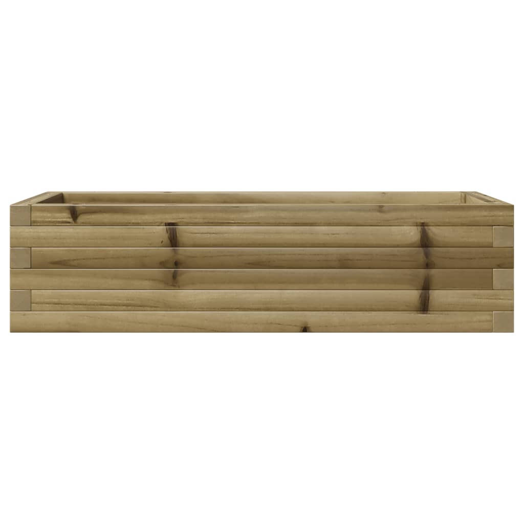 vidaXL Jardinière 90x40x23 cm en bois de pin imprégné