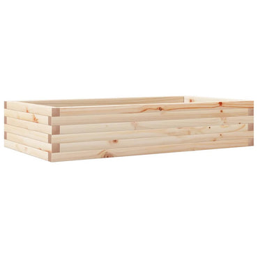 vidaXL Jardinière 110x60x23 cm Bois de pin massif