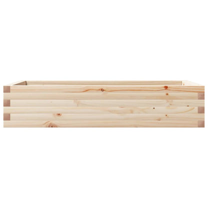 vidaXL Jardinière 110x60x23 cm Bois de pin massif