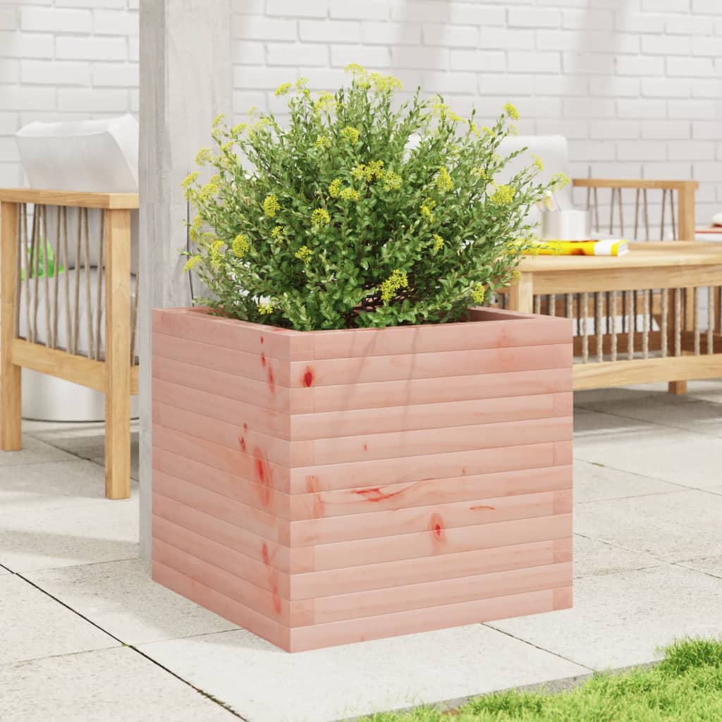 vidaXL Pflanzkübel 50x50x45,5 cm Massivholz Douglasie