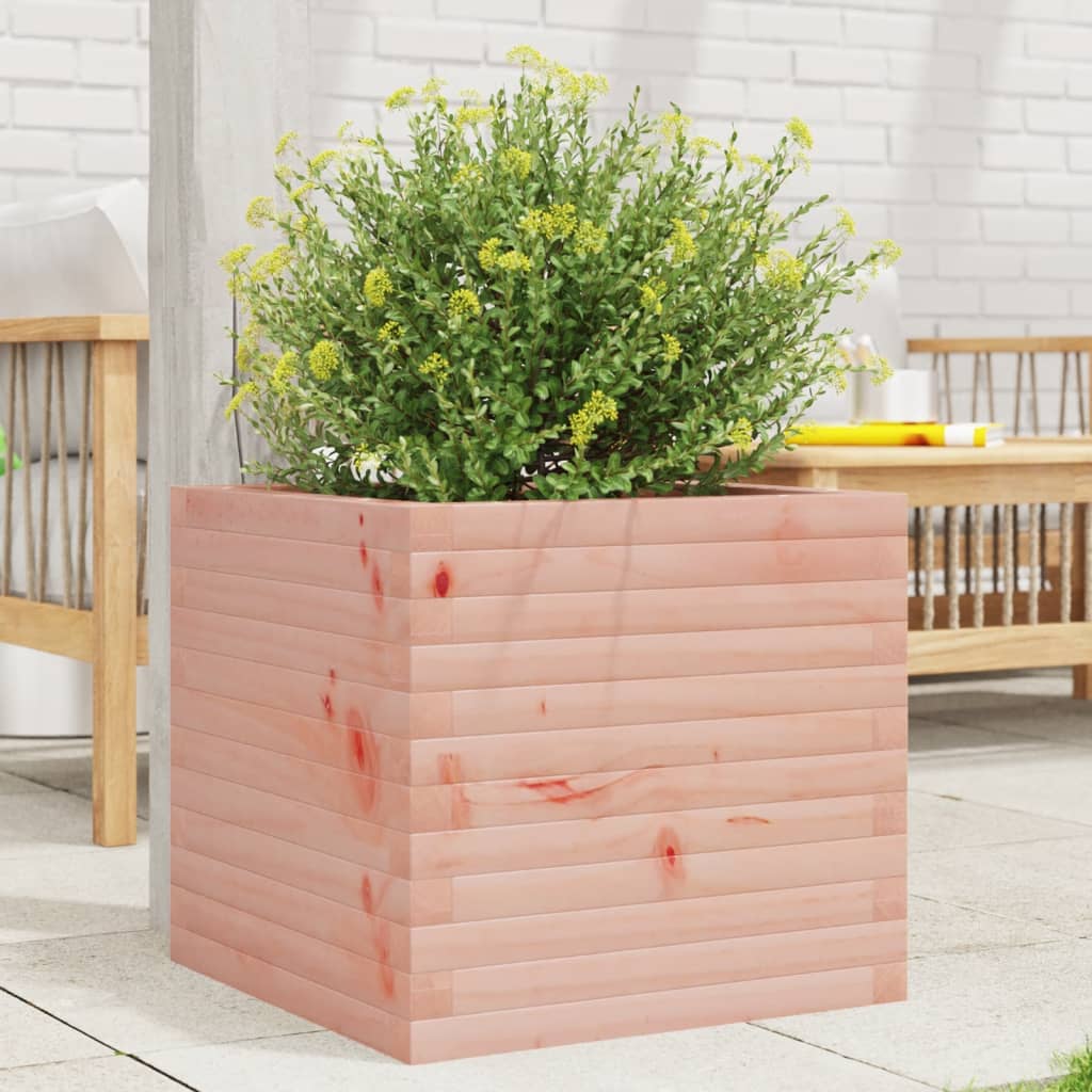 vidaXL Pflanzkübel 50x50x45,5 cm Massivholz Douglasie