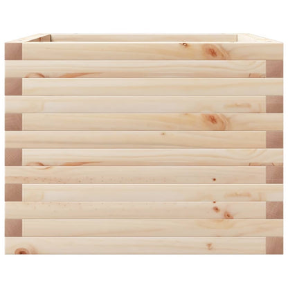 vidaXL Pflanzkübel 60x60x45,5 cm Massivholz Kiefer