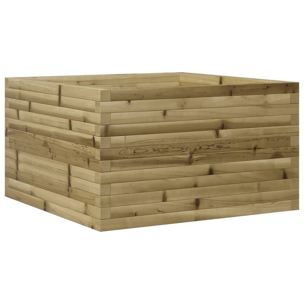 vidaXL Pflanzkübel 80x80x45,5 cm Kiefernholz Imprägniert