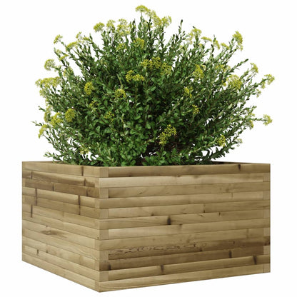 vidaXL Pflanzkübel 80x80x45,5 cm Kiefernholz Imprägniert