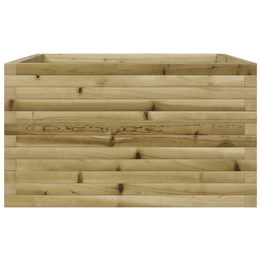 vidaXL Pflanzkübel 80x80x45,5 cm Kiefernholz Imprägniert