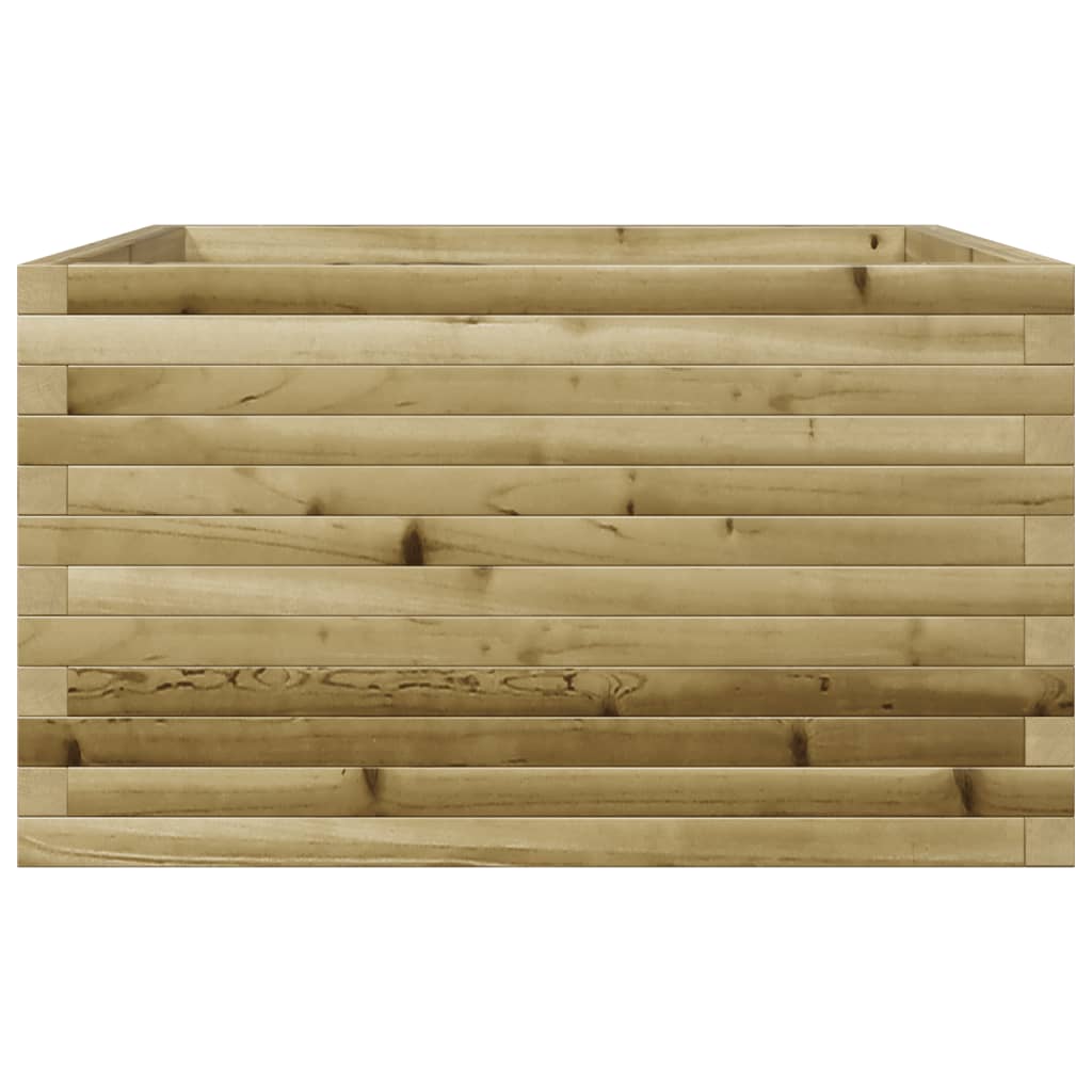 vidaXL Pflanzkübel 80x80x45,5 cm Kiefernholz Imprägniert