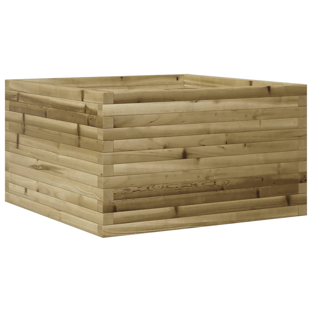 vidaXL Pflanzkübel 80x80x45,5 cm Kiefernholz Imprägniert
