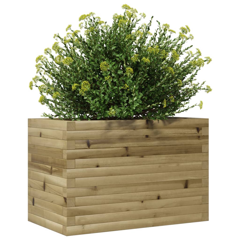 vidaXL Jardinière 70x40x45,5 cm Pin imprégné