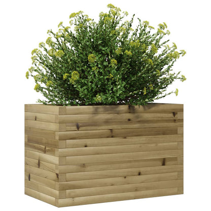 vidaXL Jardinière 70x40x45,5 cm Pin imprégné