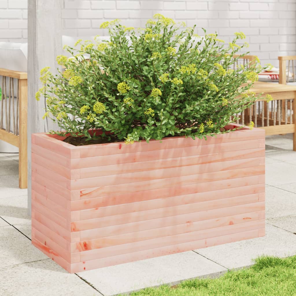 vidaXL Pflanzkübel 90x40x45,5 cm Massivholz Douglasie