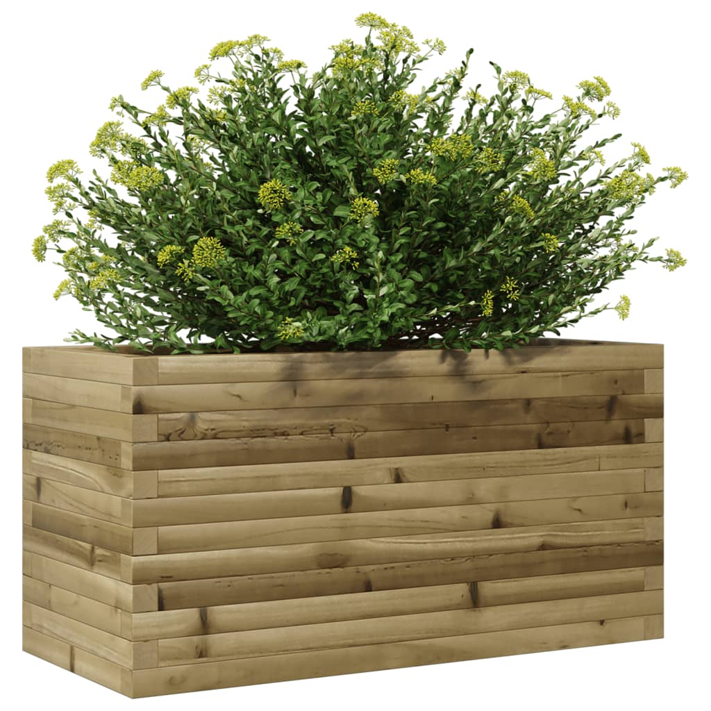 vidaXL Pflanzkübel 90x40x45,5 cm Kiefernholz Imprägniert