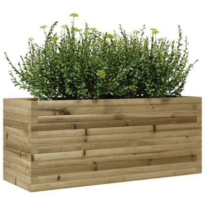 vidaXL Pflanzkübel 110x40x45,5 cm Kiefernholz Imprägniert
