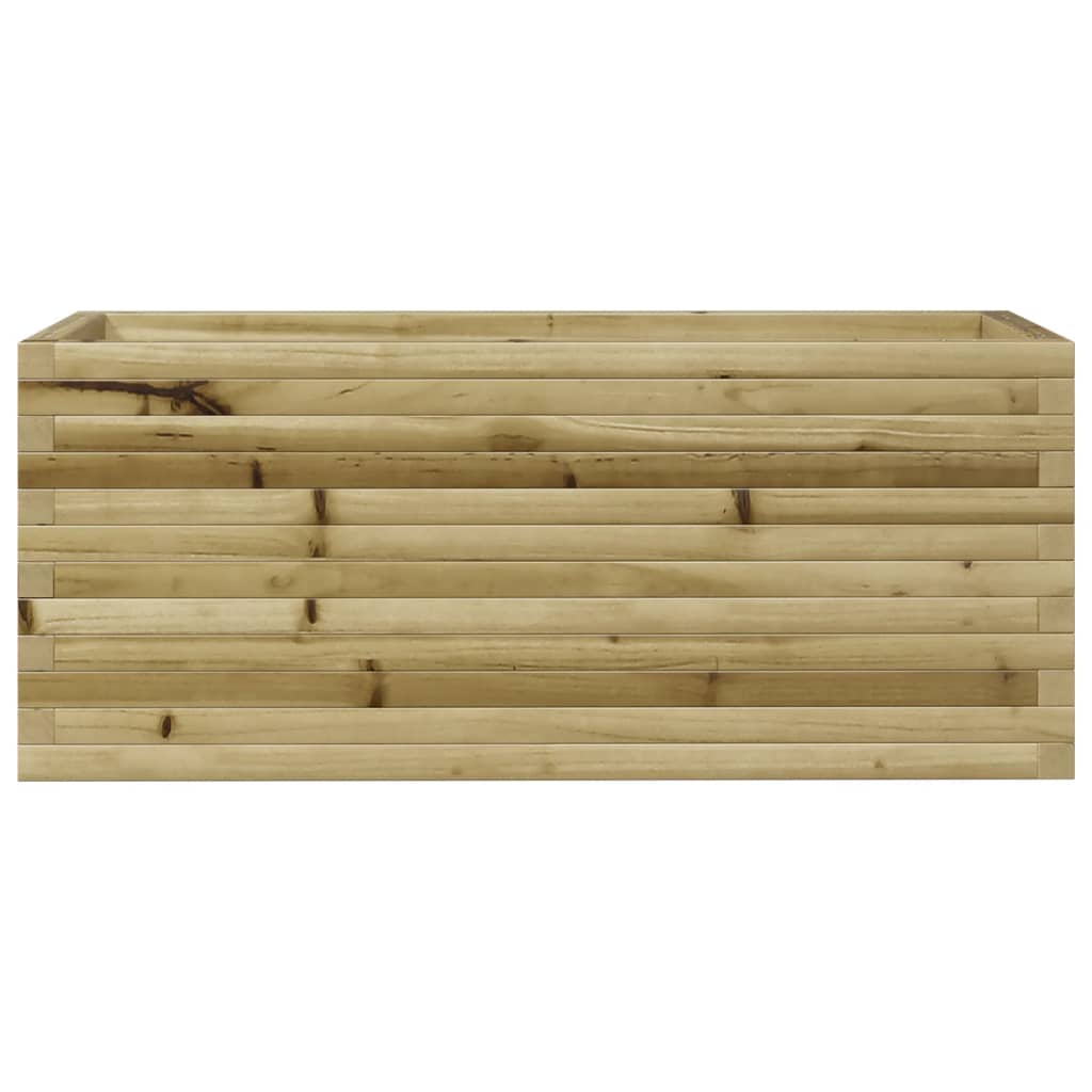 vidaXL Pflanzkübel 110x40x45,5 cm Kiefernholz Imprägniert