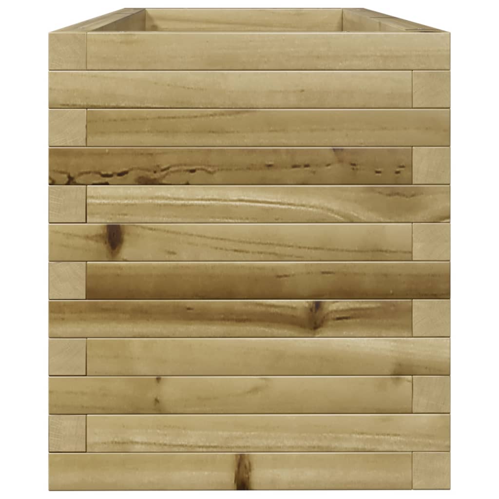 vidaXL Pflanzkübel 110x40x45,5 cm Kiefernholz Imprägniert