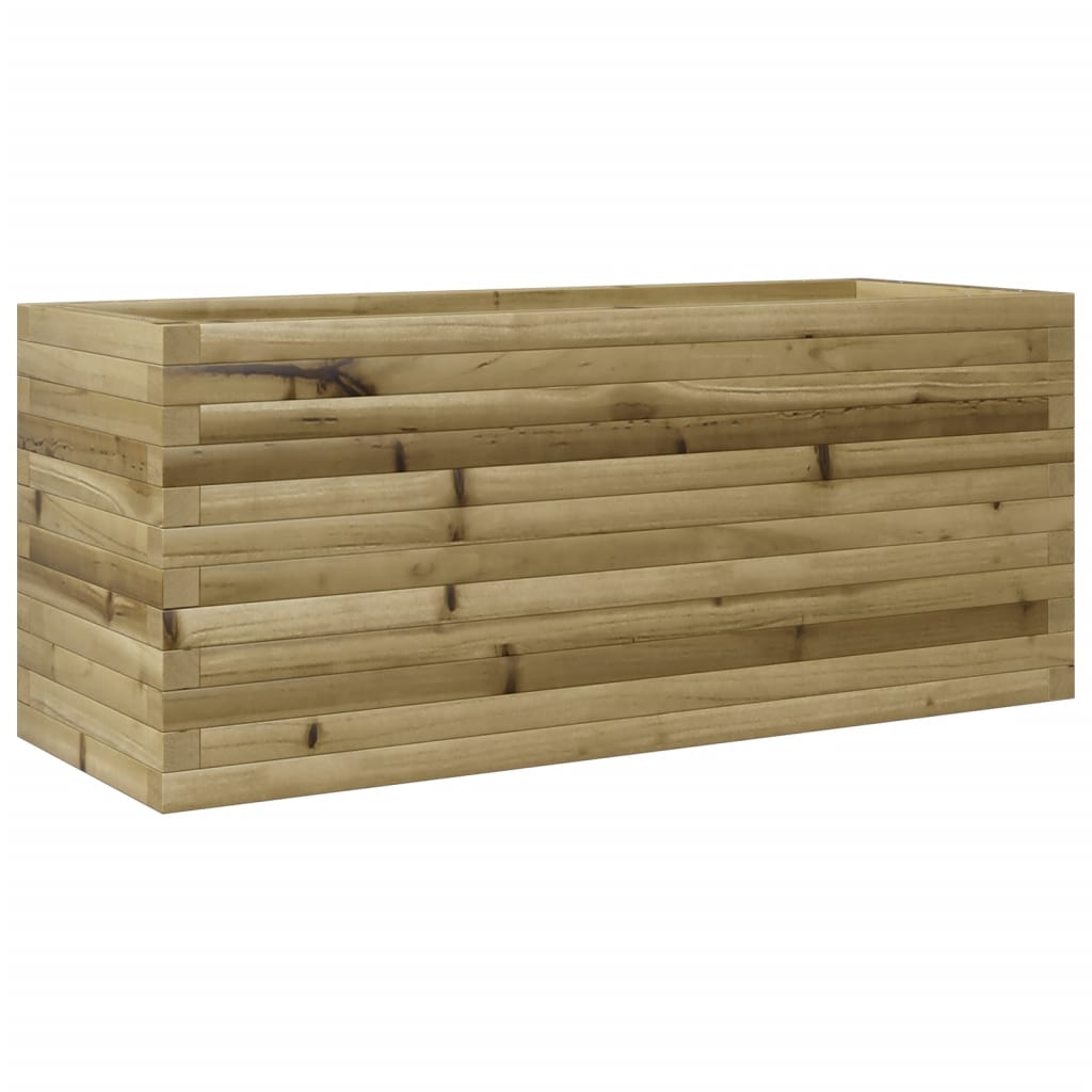 vidaXL Pflanzkübel 110x40x45,5 cm Kiefernholz Imprägniert