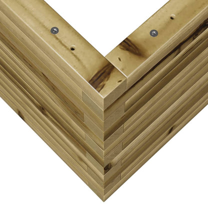vidaXL Pflanzkübel 110x40x45,5 cm Kiefernholz Imprägniert