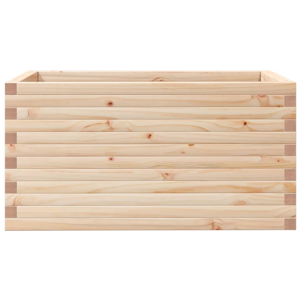 vidaXL Pflanzkübel 90x60x45,5 cm Massivholz Kiefer