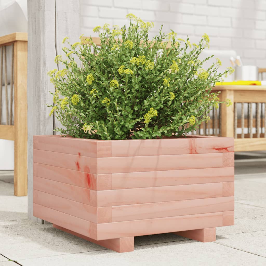 vidaXL Jardinière 40x40x26,5 cm Bois de douglas massif