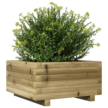 vidaXL Pflanzkübel 50x50x26,5 cm Kiefernholz Imprägniert