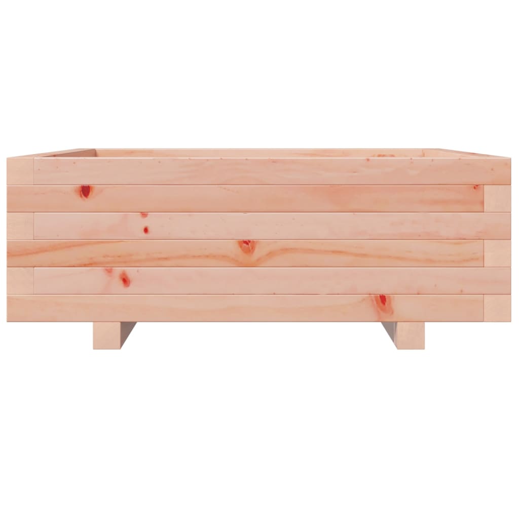 vidaXL Pflanzkübel 70x70x26,5 cm Massivholz Douglasie