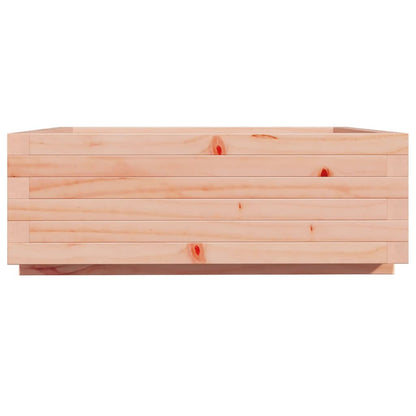 vidaXL Pflanzkübel 70x70x26,5 cm Massivholz Douglasie