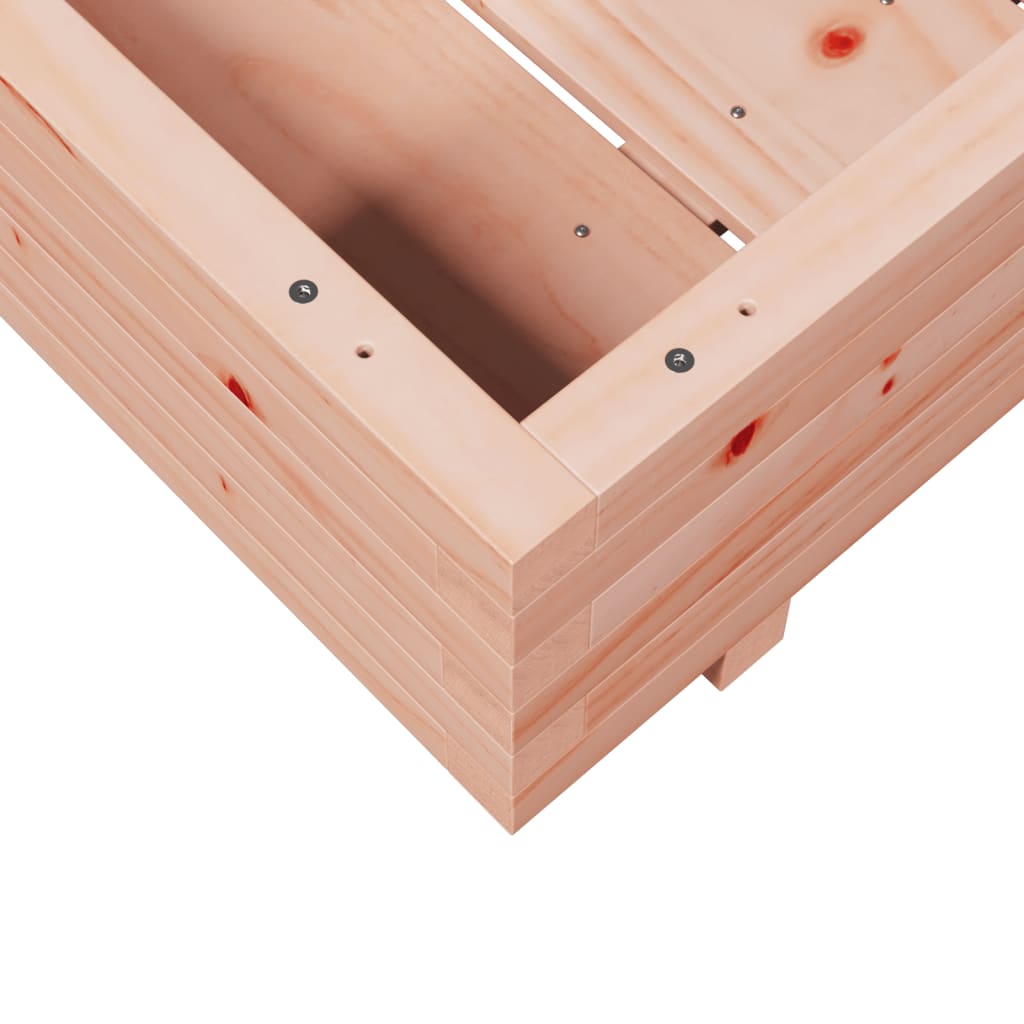 vidaXL Pflanzkübel 70x70x26,5 cm Massivholz Douglasie