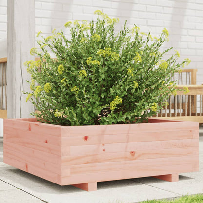 vidaXL Pflanzkübel 70x70x26,5 cm Massivholz Douglasie