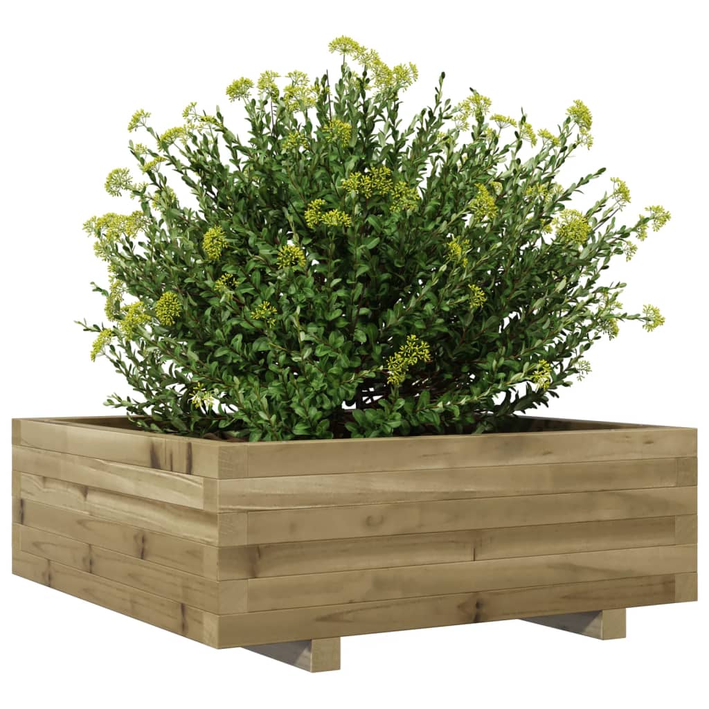 vidaXL Pflanzkübel 70x70x26,5 cm Kiefernholz Imprägniert