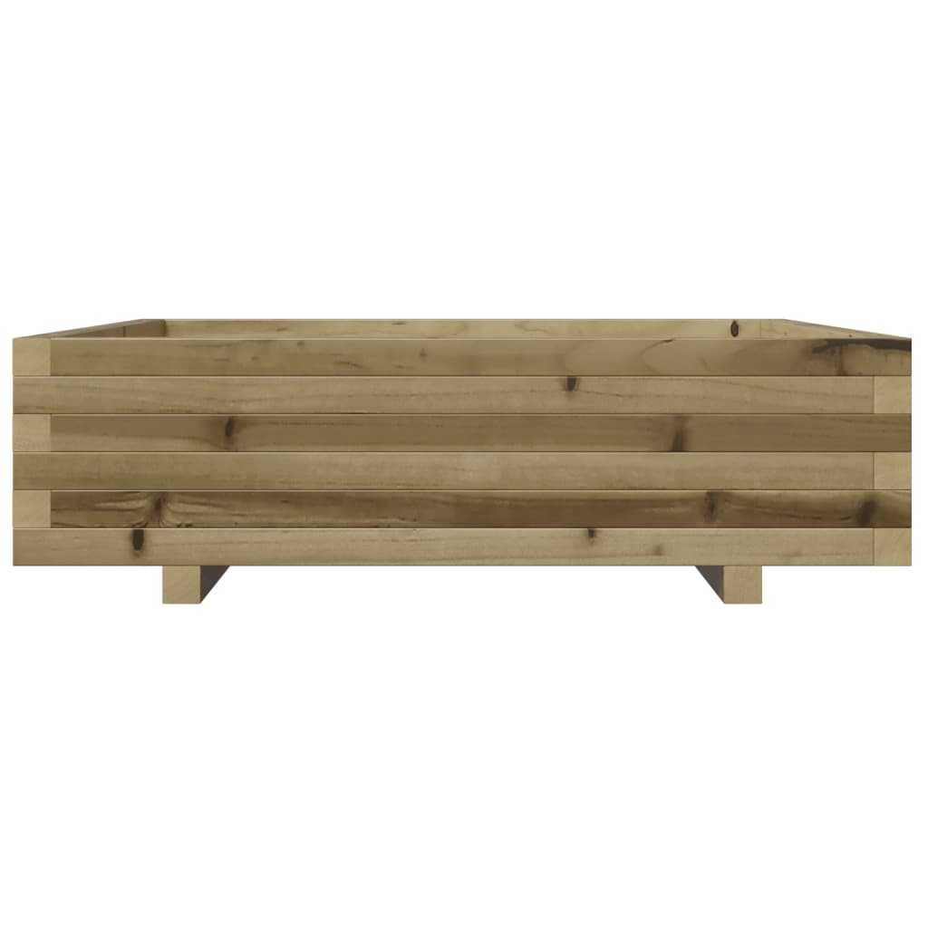vidaXL Pflanzkübel 90x90x26,5 cm Kiefernholz Imprägniert