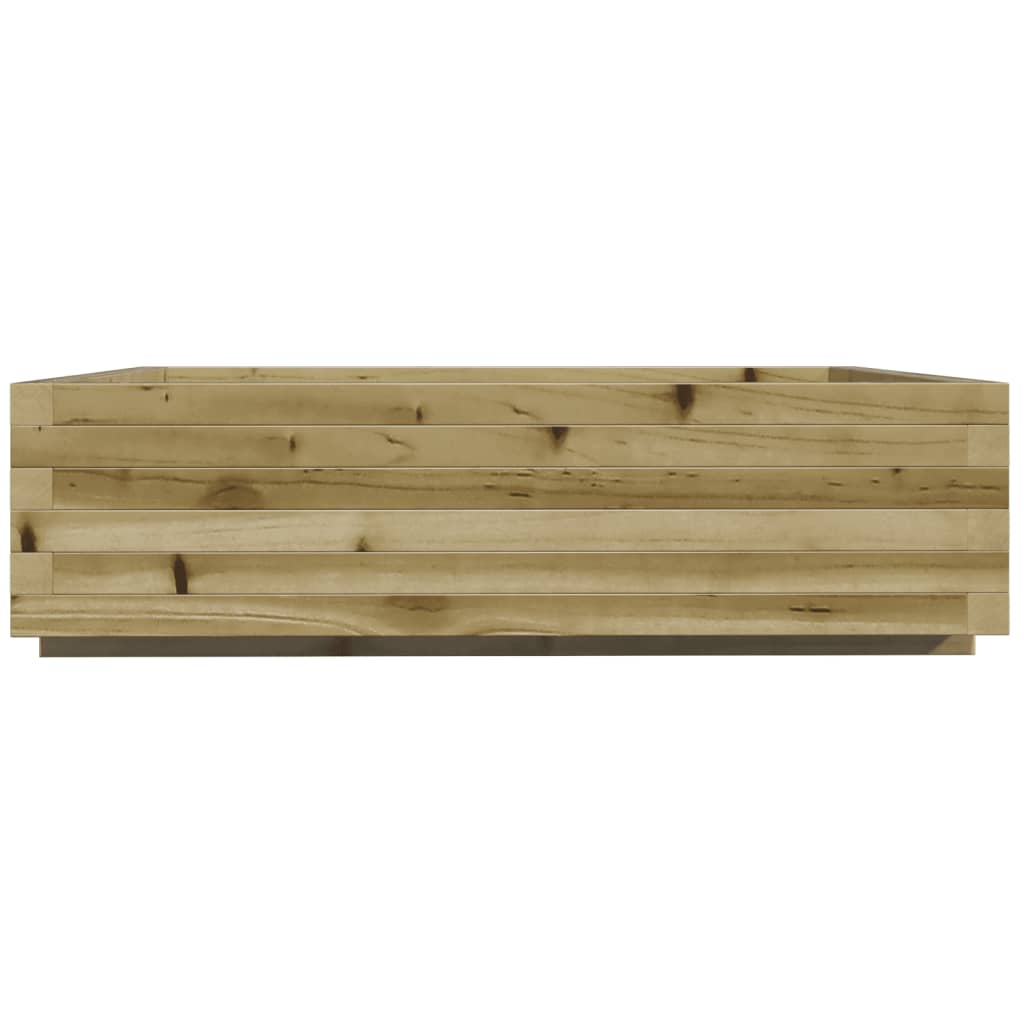 vidaXL Pflanzkübel 90x90x26,5 cm Kiefernholz Imprägniert