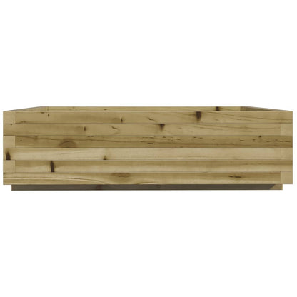 vidaXL Pflanzkübel 90x90x26,5 cm Kiefernholz Imprägniert