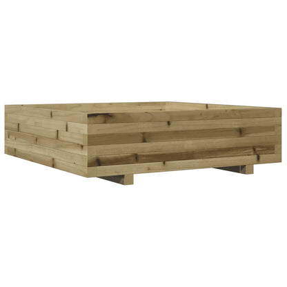 vidaXL Pflanzkübel 90x90x26,5 cm Kiefernholz Imprägniert