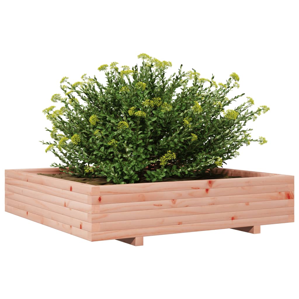 vidaXL Jardinière 110x110x26,5 cm en bois massif de douglas