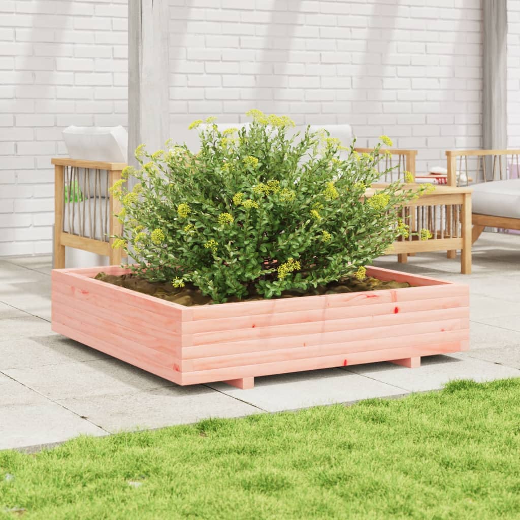 vidaXL Jardinière 110x110x26,5 cm en bois massif de douglas