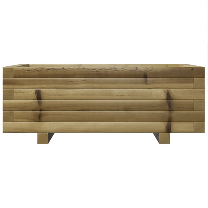 vidaXL Jardinière 70x40x26,5 cm Bois de pin Imprégné