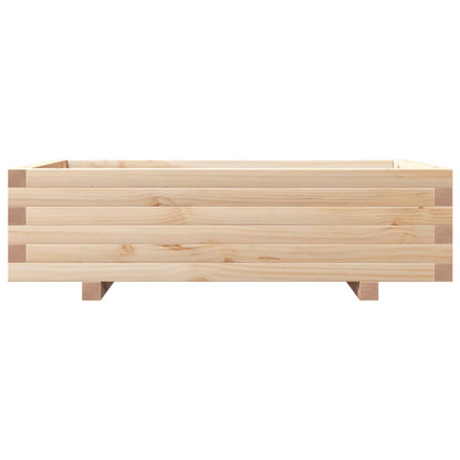 vidaXL Pflanzkübel 90x60x26,5 cm Massivholz Kiefer