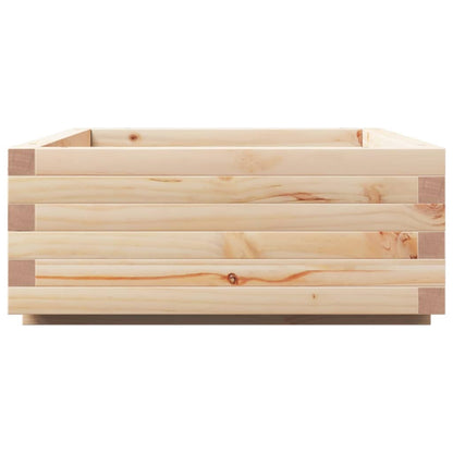 vidaXL Pflanzkübel 90x60x26,5 cm Massivholz Kiefer
