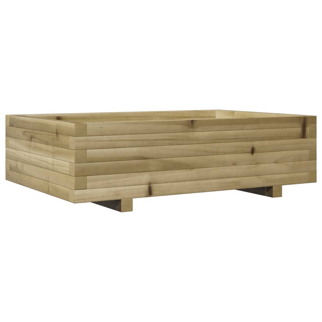 vidaXL Jardinière 90x60x26,5 cm Pin Imprégné